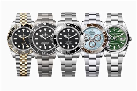 rolex modern watch|Rolex watch list of models.